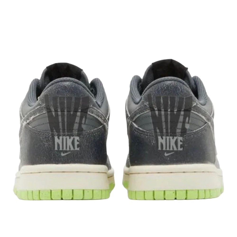 Nike Dunk Low SE GS 'Halloween Cauldron' NWT Y Size 7 Women’s Size 9 - Picture 3 of 9